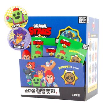 브롤스타즈 TR86TY41 쇼다운 랜덤 뱃지-24EA