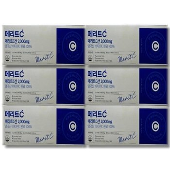[건강나라] 휴온스 메리트C산 2000mg 90포 6개