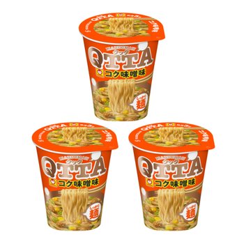 [해외] 마루짱 쿳다 QTTA 라멘 컵라면 깊은 미소 된장맛 x3개 묶음