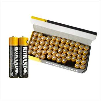 코란도 AAA(벌크60알) R03 망간건전지1.5V 건전지 배터리 장난감전지 망간건전지 알카라인건전지