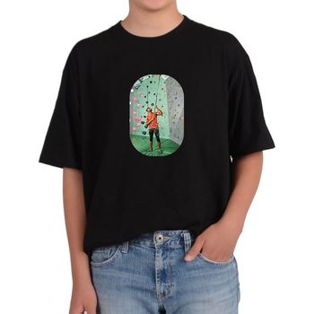 길단 반팔 USA핏 실내클라이밍게임 암벽등반 안전주의 지구력그림 다양한색상 전사이즈