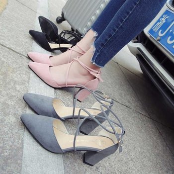 여성 앵클 스트렙 예쁜 하이힐 연말 연시 모임 파티 예쁜구두 여성구두펌프스 여자하이힐