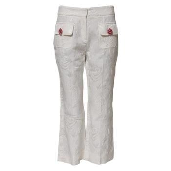 [해외] 돌체앤가바나 스트레이트 팬츠 PAN76107 WHITE