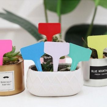 화단 식물 네임택 누카 화분 100P 소형 라벨 이름표