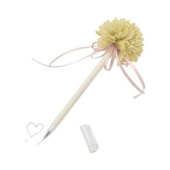 [VCMQS80F]스위트 플라워펜 플라워볼펜(머스터드)DK04