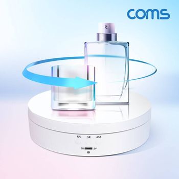 TBZ Coms 원형 회전 스탠드 진열대 진열판 전시 테이블 거울 미러