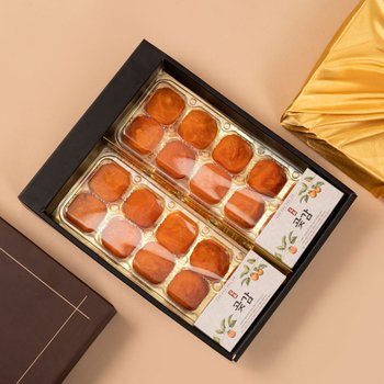 [SSG상품권증정이벤트][바로배송/보자기무료포장]올바른감 반건시 곶감 과일선물세트(중과20입 1kg내외/10구*2팩)