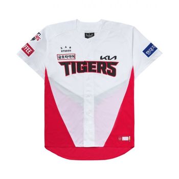 [해외] Kia Tigers 기아 타이거즈 x 아이앱 스튜디오 24 어센틱 홈 유니폼 (논 마킹 버전)