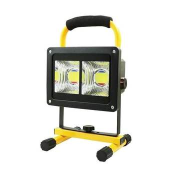 충전식 LED 투광기 100W 핸디형 무선 캠핑랜턴 차박 텐트조명 휴대용 창고등 실외조명 기 LED