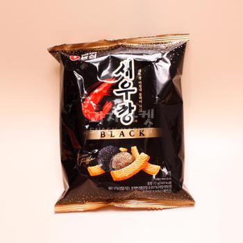 아트박스/과자마켓 농심 새우깡 블랙 (72g) X6개