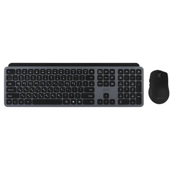 지클릭커 오피스프로 WMK20 펜타 무선 키보드 마우스 세트 블랙