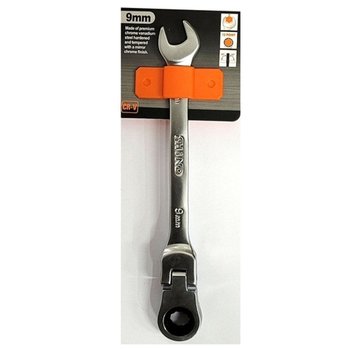 고품질 끼우고 돌리고 조이는 2in1 스패너 옵셋렌치 9mm 끼우고 돌...