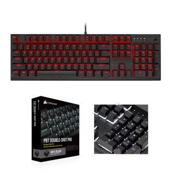 커세어 K60 PRO LED 비올라 PBT한글키캡(블랙)