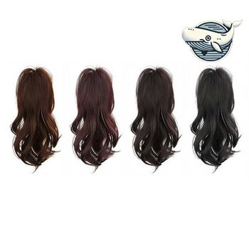 웰빙 스타일 물결 포니테일 원터치 헤어가발-WFH6ECI