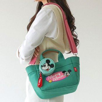 [체스골프-무료배송] 플레이미키 여성골프 디즈니정품 라운딩가방 토트백 여자골프가방