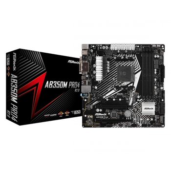 [해외] ASRock AMD AB350M Pro4 R2.0 Micro ATX DDR4 마더보드