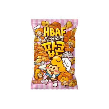 바프 밀크카라멜 팝콘 80g x 3개