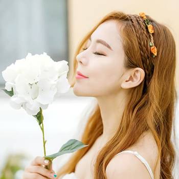 셀프웨딩 나만 바라봐 부케 조화 꽃 장식