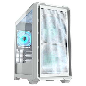 쿠거 MX600 MINI RGB 미니타워 케이스 화이트 서린