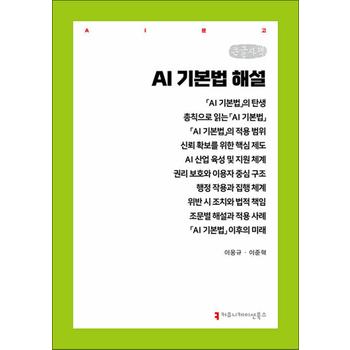 [큰글자도서] AI 기본법 해설