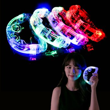 노래방LED탬버린(15cm)탬버린 노래방 리듬악기 LED