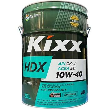 (그린툴샵) GS칼텍스 엔진오일(디젤) - Kixx HDX CK-4/10W-40_20L(E11) (826-0264)