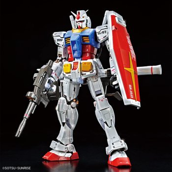[해외] MG 1100 RX-78-2 반다이 스피리츠 건담 베이스 한정 건담 Ver.3.0[티타늄 피니시] 프라모델(건담