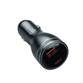 차량용 186DTZ07 고속 충전기 100W / 시거잭 C타입 PD USB3.1