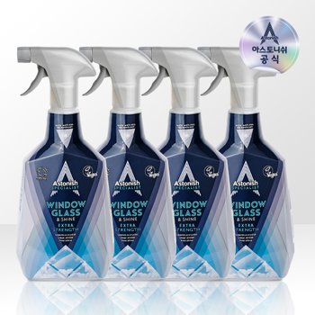 아스토니쉬 윈도우 클리너 750ml 4개