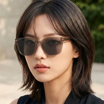 톰포드 선글라스 TF1286-K 45A <b>지창욱</b> 명품 반투명 브라운 사각 뿔테 남자 여자