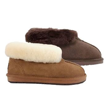 [해외] [무료배송] 오즈랜드 호주 정품 어그슬리퍼 방수 남녀공용 클래식 소가죽 털 슬리퍼부티 2컬러