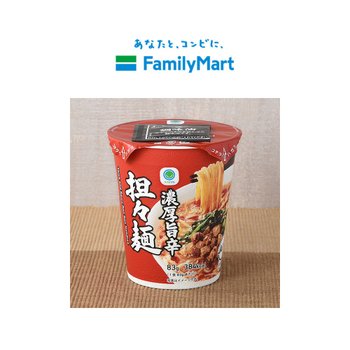 [해외] 일본 편의점 훼미리마트 진한 매콤 탄탄멘