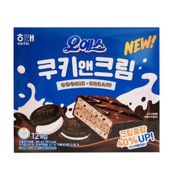 해태 오예스 쿠키앤크림 360g x 2개[35038694]