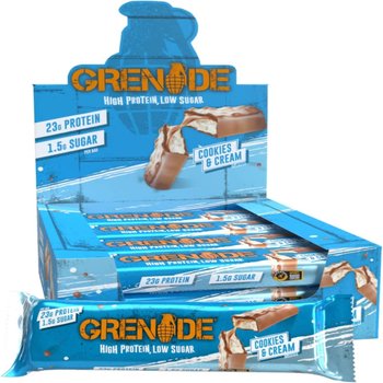 [해외] 60g 12개입 그레네이드 카브킬라 프로틴바 쿠키앤크림 Grenade Carb Killa protein Bar