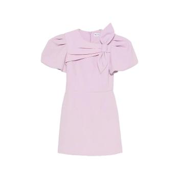 Rebecca Vallance Yolanda bow detail puff sleeve mini dress 12127978881288 TP724623950