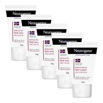 뉴트로지나 인텐스 리페어 풋크림 56g X 5개