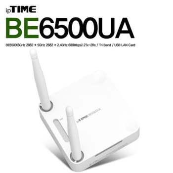 ipTIME(아이피타임) 840OBS66 11be USB 무선 랜카드 BE6500UA