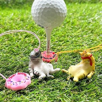 만취냥 도넛링 골프티걸이 골프티꽂이 골프선물-WFHCYGI