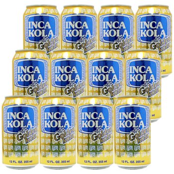 [해외] Inca Kola 더 골드 잉카 콜라 355ml 12캔
