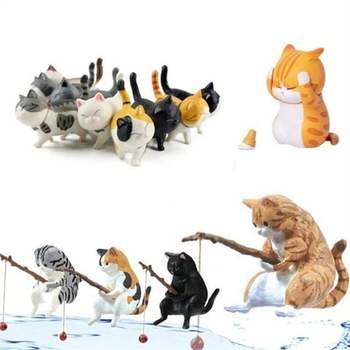 반려동물 고양이 피규어 장식용 고양이 피규어 데스크테리어 애묘