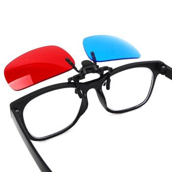 1X4개 3D입체안경 입체안경 3D 오버글라스형 3D안경 적청안경 에너글리프 (S28442093)