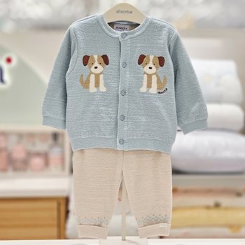 누카 니트가디건 상하복 AB2672SE11 라이트블루