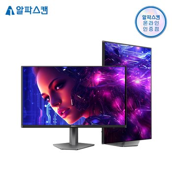 알파스캔 AGON 276UZD QD-OLED 4K 240Hz 무결점 게이밍 모니터 27인치 퀀텀닷 삼성 디스플레이
