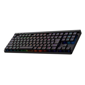 [해외] 로지쿨 G 게이밍 키보드 G515 LIGHTSPEED TKL 무선 리니어 적축 블랙