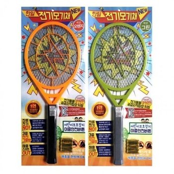 전기 모기채 파리채 한일 이중안전버튼 빅사이즈 (WFI8CBA)