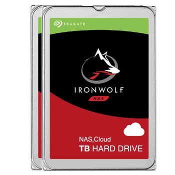 씨게이트 아이언울프 (ST4000VN006) NAS 3.5 SATA HDD (4TB x 2개 패키지)