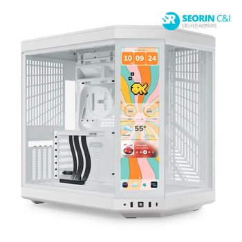 [서린공식] HYTE Y70 Touch Infinite Snow White