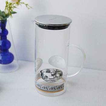 내열유리 438HQR53 슬림 스타일 냉장고 물병 카우 고품질 1P 물