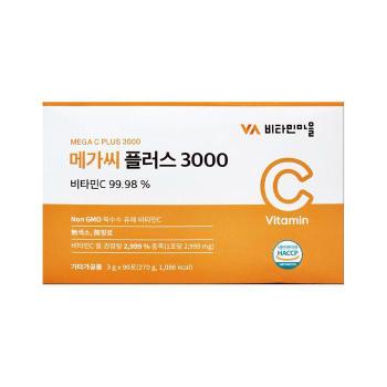 비타민마을 메가씨 플러스 3000 3g 90포/mjc (S38037447)