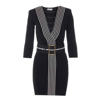 [해외] 엘리자베타프랜치 미디 스커트 AM01S61E2685 Black